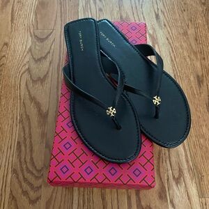 Tory Burch size 9 flip flops